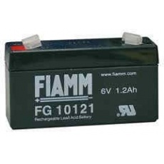 Baterie - Fiamm FG10121 (6V/1,2Ah - Faston 187), životnost 5let Baterie - Fiamm FG10121 (6V/1,2Ah - Faston 187), životnost 5let
