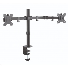 CONNECT IT TwinArm stolní držák na 2 monitory, ČERNÝ CONNECT IT TwinArm stolní držák na 2 monitory, ČERNÝ