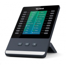 Yealink EXP50 expanzní modul, LCD, 20 prog. tl. (x3 strany), pro T53/T53W/T54W/T57W/T58A Yealink EXP50 expanzní modul, LCD, 20 prog. tl. (x3 strany), pro T53/T53W/T54W/T57W/T58A