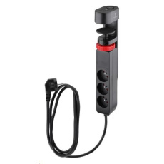 Viking síťová prodlužovací zásuvka R33S, 3x AC 230V, 1x USB-A, 2x USB-C, délka 1,4 m Viking síťová prodlužovací zásuvka R33S, 3x AC 230V, 1x USB-A, 2x USB-C, délka 1,4 m