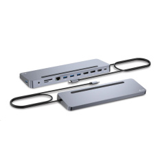 i-tec USB-C Metal Ergonomic 4K 3x Display Docking Station, PD 100W + i-tec Universal Charger 100W (bundle) i-tec USB-C Metal Ergonomic 4K 3x Display Docking Station, PD 100W + i-tec Universal Charger 100W (bundle)
