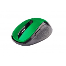 C-TECH myš WLM-02, černo-zelená, bezdrátová, 1600DPI, 6 tlačítek, USB nano receiver C-TECH myš WLM-02, černo-zelená, bezdrátová, 1600DPI, 6 tlačítek, USB nano receiver