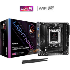 ASRock MB Sc AM5 A620I LIGHTNING WIFI, AMD A620, 2xDDR5, 1xHDMI, Mini-ITX ASRock MB Sc AM5 A620I LIGHTNING WIFI, AMD A620, 2xDDR5, 1xHDMI, Mini-ITX