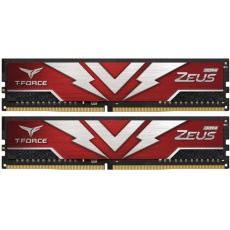 DIMM DDR4 64GB 3200MHz, CL16, (KIT 2x32GB), T-FORCE ZEUS Gaming Memory (Red) DIMM DDR4 64GB 3200MHz, CL16, (KIT 2x32GB), T-FORCE ZEUS Gaming Memory (Red)
