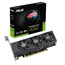 ASUS VGA NVIDIA GeForce RTX 4060 LP BRK OC 8G, 8G GDDR6, 2xDP, 2xHDMI ASUS VGA NVIDIA GeForce RTX 4060 LP BRK OC 8G, 8G GDDR6, 2xDP, 2xHDMI