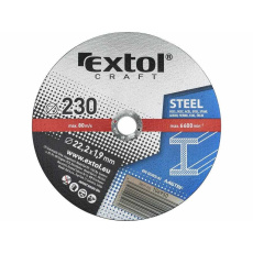 Extol Craft (106950) kotouče řezné na kov, 5ks, 230x1,9x22,2mm Extol Craft (106950) kotouče řezné na kov, 5ks, 230x1,9x22,2mm