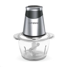 Orava SE-302 sekáček pro sekání ovoce, zeleniny, masa, 400-500 W, 80 dB, 2 rychlosti, 1.2 l, nerezový sekací nůž Orava SE-302 sekáček pro sekání ovoce, zeleniny, masa, 400-500 W, 80 dB, 2 rychlosti, 1.2 l, nerezový sekací nůž
