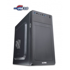 1stCOOL skříň STEP 3 ver.2, micro ATX, AU, 2xUSB 3.0 + 2x USB 2.0, bez zdroje, Black 1stCOOL skříň STEP 3 ver.2, micro ATX, AU, 2xUSB 3.0 + 2x USB 2.0, bez zdroje, Black