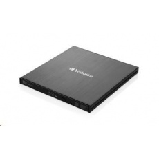 VERBATIM externí mechanika Slimline Blu-ray Rewriter USB 3.0 Zdarma BR Disc 25GB (CD DVD BD Mdisc) +NERO VERBATIM externí mechanika Slimline Blu-ray Rewriter USB 3.0 Zdarma BR Disc 25GB (CD DVD BD Mdisc) +NERO
