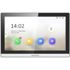 HIKVISION DS-KH6350-TE1, 7" IP bytový dotykový monitor; PoE HIKVISION DS-KH6350-TE1, 7" IP bytový dotykový monitor; PoE