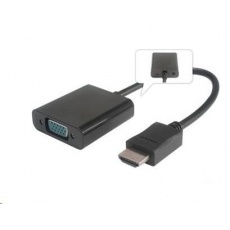 PREMIUMCORD Převodník HDMI na VGA se zvukem (3,5mm jack) PREMIUMCORD Převodník HDMI na VGA se zvukem (3,5mm jack)