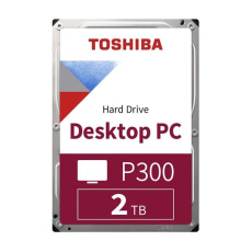 TOSHIBA HDD P300 Desktop PC (SMR) 2TB, SATA III, 5400 rpm, 128MB cache, 3,5", RETAIL TOSHIBA HDD P300 Desktop PC (SMR) 2TB, SATA III, 5400 rpm, 128MB cache, 3,5", RETAIL