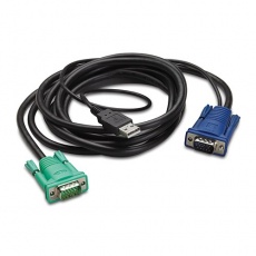 APC Integrated LCD KVM USB CABLE - 24 ft (6m) APC Integrated LCD KVM USB CABLE - 24 ft (6m)
