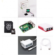 Raspberry Sada Zonepi Raspberry Pi 4, 4GB RAM, 32GB karta, oficiální krabička, bílá Raspberry Sada Zonepi Raspberry Pi 4, 4GB RAM, 32GB karta, oficiální krabička, bílá