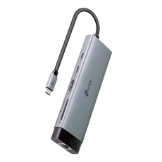 TP-Link UH9120C USB-C hub 9v1 (3xUSB3.2Gen1,1xUSB-C3.2Gen1, 1xGbE, 1xHDMI, 1xSD, 1xmicroSD, PD 100W) TP-Link UH9120C USB-C hub 9v1 (3xUSB3.2Gen1,1xUSB-C3.2Gen1, 1xGbE, 1xHDMI, 1xSD, 1xmicroSD, PD 100W)