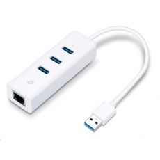 TP-Link UE330 USB/Ethernet adapter (3xUSB3.0, 1xGbE) TP-Link UE330 USB/Ethernet adapter (3xUSB3.0, 1xGbE)