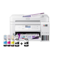 EPSON tiskárna ink EcoTank L6276, 3v1, A4, 1200x4800dpi, 33ppm, USB, Wi-Fi, LAN, bílá EPSON tiskárna ink EcoTank L6276, 3v1, A4, 1200x4800dpi, 33ppm, USB, Wi-Fi, LAN, bílá