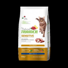 TRAINER Natural Cat SENSITIVE kachna 1,5kg TRAINER Natural Cat SENSITIVE kachna 1,5kg