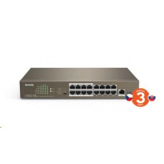 Tenda TEF1118P-16-150W - PoE AT Switch Tenda TEF1118P-16-150W - PoE AT Switch