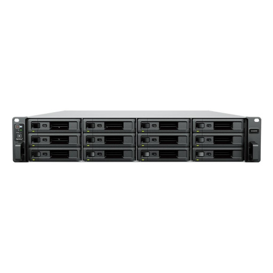 Synology SA3400D (2x 8C/XeonD-1521/2,1-2,7GHz/8GBRAM/12xSAS/2xGbE/1x10GbE/1xPCIe)