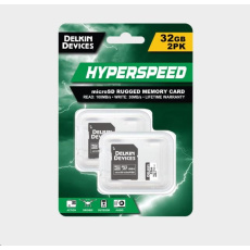 Delkin microSDHC Trail Cam Hyperspeed R100/W75 (V30) 32GB (2-pack) Delkin microSDHC Trail Cam Hyperspeed R100/W75 (V30) 32GB (2-pack)