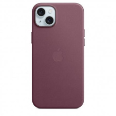 APPLE iPhone 15 Plus FineWoven Case with MagSafe - Mulberry APPLE iPhone 15 Plus FineWoven Case with MagSafe - Mulberry