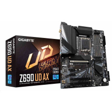 BAZAR GIGABYTE MB Sc LGA1700 Z690 UD AX, Intel Z690, 4xDDR5, 1xDP, 1xHDMI, WI-FI (POŠKOZENÝ OBAL) BAZAR GIGABYTE MB Sc LGA1700 Z690 UD AX, Intel Z690, 4xDDR5, 1xDP, 1xHDMI, WI-FI (POŠKOZENÝ OBAL)