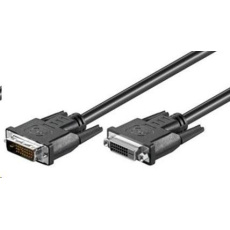 PREMIUMCORD DVI-D prodlužovací kabel,dual-link,DVI(24+1),MF, 5m PREMIUMCORD DVI-D prodlužovací kabel,dual-link,DVI(24+1),MF, 5m