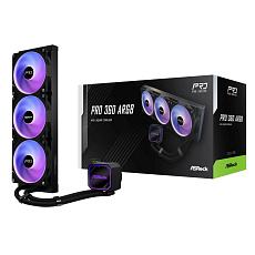 ASROCK Vodní chladič Pro 360 ARGB, 3x120mm, LGA1851, AM5, černá ASROCK Vodní chladič Pro 360 ARGB, 3x120mm, LGA1851, AM5, černá