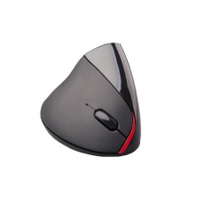 C-TECH myš VEM-07, vertikální, bezdrátová, 5 tlačítek, černá, USB nano receiver C-TECH myš VEM-07, vertikální, bezdrátová, 5 tlačítek, černá, USB nano receiver
