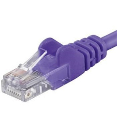 PremiumCord Patch kabel UTP RJ45-RJ45 CAT6 0.25m fialová PremiumCord Patch kabel UTP RJ45-RJ45 CAT6 0.25m fialová