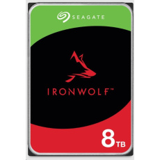 SEAGATE HDD 8TB IRONWOLF (NAS), 3.5", SATAIII, 7200 RPM, Cache 256MB, CMR SEAGATE HDD 8TB IRONWOLF (NAS), 3.5", SATAIII, 7200 RPM, Cache 256MB, CMR