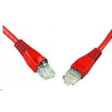 Solarix Patch kabel CAT6 UTP PVC 3m červený snag-proof C6-114RD-3MB Solarix Patch kabel CAT6 UTP PVC 3m červený snag-proof C6-114RD-3MB