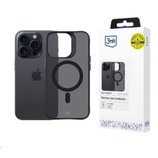 BAZAR - 3mk Smoke MagCase pro Apple iPhone 15 Pro Max - Poškozený obal (Komplet) BAZAR - 3mk Smoke MagCase pro Apple iPhone 15 Pro Max - Poškozený obal (Komplet)