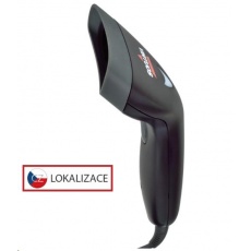 Virtuos CCD čtečka HT-10, USB (klávesnice/RS232 emulace), černá Virtuos CCD čtečka HT-10, USB (klávesnice/RS232 emulace), černá