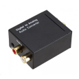 WG - Převodník digitálního signálu na analog - RCA L/R 3,5 mm, black