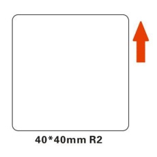Niimbot štítky R 40x40mm 180ks White pro B21, B21S, B3S, B1 Niimbot štítky R 40x40mm 180ks White pro B21, B21S, B3S, B1