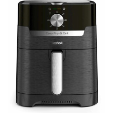 TEFAL EY501815 Easy Fry & Grill horkovzdušná fritéza, fritování a grilování, 4,2 l, 1550 W, mechanické ovládání, černá TEFAL EY501815 Easy Fry & Grill horkovzdušná fritéza, fritování a grilování, 4,2 l, 1550 W, mechanické ovládání, černá