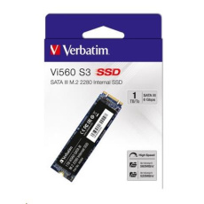 VERBATIM SSD Vi560 S3 M.2 2TB SATA III, W 560/ R 520MB/s VERBATIM SSD Vi560 S3 M.2 2TB SATA III, W 560/ R 520MB/s