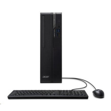 ACER PC Veriton VX2720G, i3-14100,8GB DDR4,256GB M.2 SSD,Wifi,DVD±RW,USB KB+mouse,W11P,180W,Black ACER PC Veriton VX2720G, i3-14100,8GB DDR4,256GB M.2 SSD,Wifi,DVD±RW,USB KB+mouse,W11P,180W,Black
