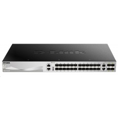 D-Link DGS-3130-30S/SI L3 Stackable Managed Gigabit Switch, 24x SFP, 2x 10GBASE-T, 4x SFP+ D-Link DGS-3130-30S/SI L3 Stackable Managed Gigabit Switch, 24x SFP, 2x 10GBASE-T, 4x SFP+