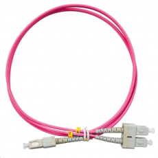 Duplexní patch kabel MM 50/125, OM4, SC-SC, LS0H, 5m Duplexní patch kabel MM 50/125, OM4, SC-SC, LS0H, 5m