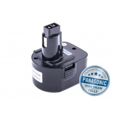 AVACOM BLACK & DECKER A9252 Ni-Mh 12V 3000mAh, články PANASONIC AVACOM BLACK & DECKER A9252 Ni-Mh 12V 3000mAh, články PANASONIC