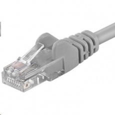 PREMIUMCORD Patch kabel UTP RJ45-RJ45 CAT5e 50m šedá PREMIUMCORD Patch kabel UTP RJ45-RJ45 CAT5e 50m šedá
