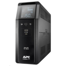APC -rozbalen- Back UPS Pro BR 1600VA, Sinewave, 8 Outlets, AVR, LCD interface (960W) APC -rozbalen- Back UPS Pro BR 1600VA, Sinewave, 8 Outlets, AVR, LCD interface (960W)