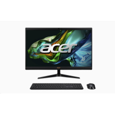 ACER PC AiO Aspire C24-1800, i3-1305U,23,8" FHD,8GB,512GB M.2 SSD,IrisXe,ESHELL,USB KB+mouse,black ACER PC AiO Aspire C24-1800, i3-1305U,23,8" FHD,8GB,512GB M.2 SSD,IrisXe,ESHELL,USB KB+mouse,black