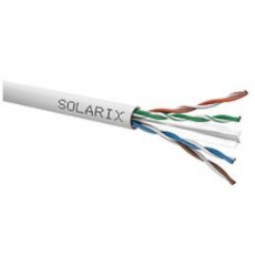 Instalační kabel Solarix UTP, Cat6, drát, PVC, box 100m SXKD-6-UTP-PVC Instalační kabel Solarix UTP, Cat6, drát, PVC, box 100m SXKD-6-UTP-PVC