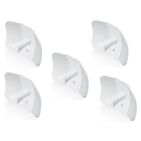 UBNT airMAX LiteBeam 5AC Gen2, 5-PACK, bez PoE adaptérů!  [450+Mbps AP/Client, 5GHz, anténa 23dBi, 5GHz, airMAXac]