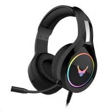OMEGA herní sluchátka VARR RGB Gaming Headset, Platinet SA, USB, black/černá OMEGA herní sluchátka VARR RGB Gaming Headset, Platinet SA, USB, black/černá