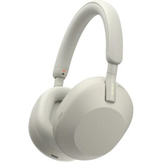 Sony bezdrátová sluchátka WH-1000XM5, EU, stříbrná Sony bezdrátová sluchátka WH-1000XM5, EU, stříbrná